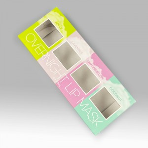 Eco-Friendly rectangle biscuit paper box cookie snack packaging box custom printing cereal box packaging with window